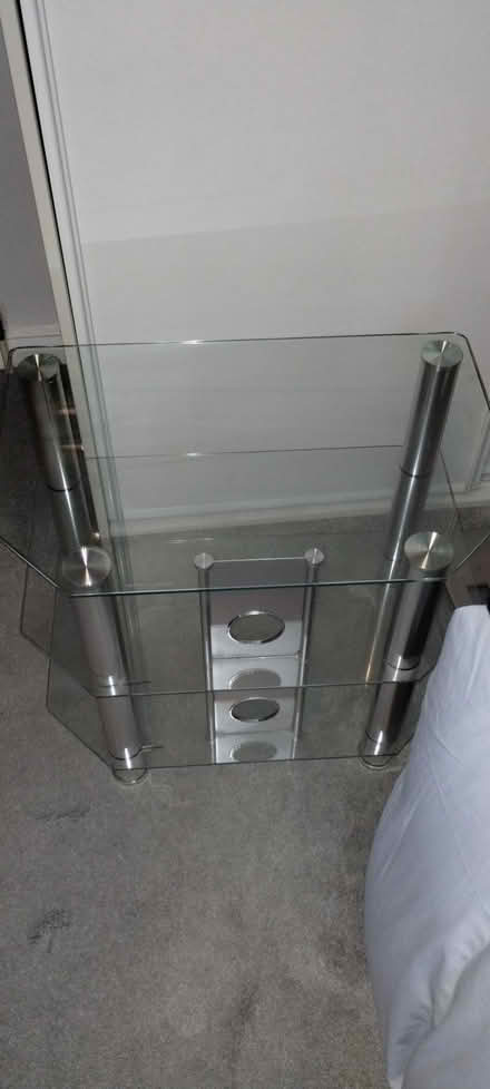 Photo of free Small glass stand (Melton Park NE3) #1
