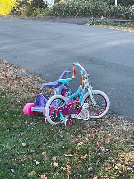 Photo of free FCFS Girls bikes (6816 Jeremiah Ct, Fairfax Stn) #2