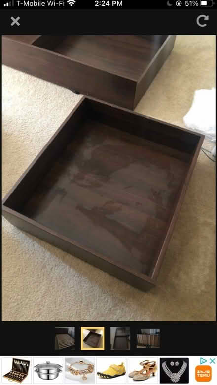 Photo of free IKEA Queen bed frame (Santa Clara 95051) #2