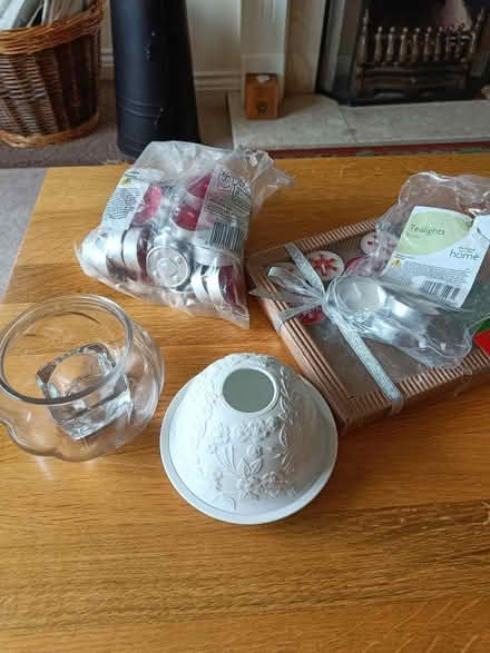Photo of free Candle holders and tea lights (Kirkby Thore CA10) #1
