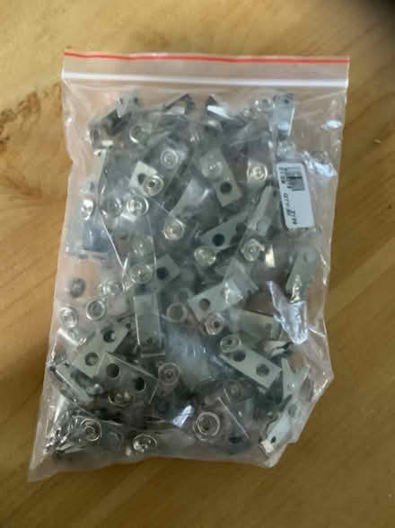 Photo of free Bag of clips for badges (Hinton NN11) #1