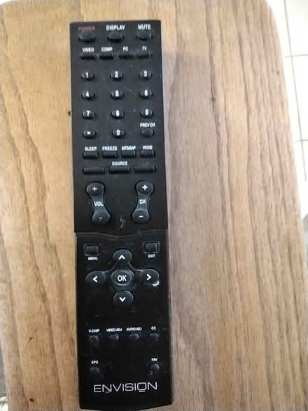 Photo of free Envision TV Remote (Near Oakbrook Shopping Center) #1