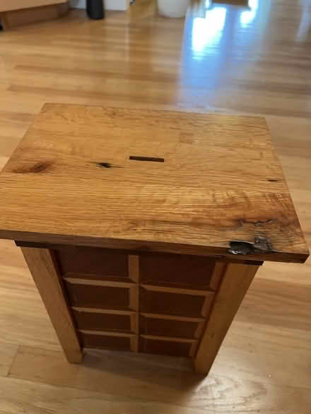 Photo of free Custom Wood Inlaid Bank (Midtown Palo Alto) #2