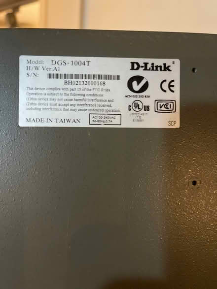 Photo of free 4 port gigabit network switch (CT3) #2