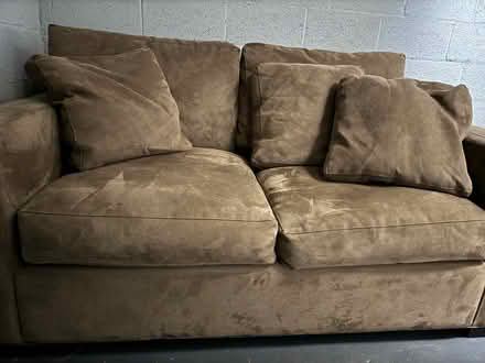 Photo of free Crate & Barrel axis loveseat (Park St & 250 bypass) #1