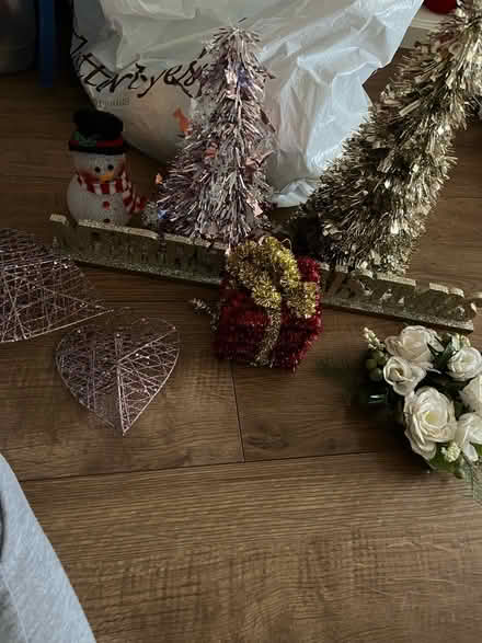 Photo of free Xmas tree and decs (Eltham SE9) #2