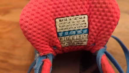 Photo of free Women's size 7 running shoes (James & Kent) #2
