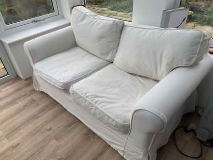 Photo of free 2-seater sofa (Whitley SN12) #1