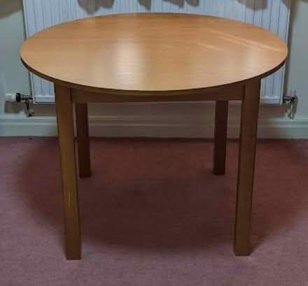 Photo of free Round table with detachable legs (Lower Penwortham PR1) #3