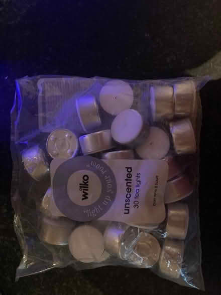 Photo of free 25 standard tea lights (Freehold LA1) #1