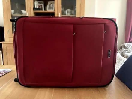 Photo of free Large red Suitcase (Great Linford MK14) #2