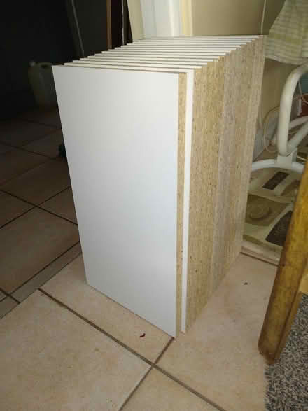 Photo of free 15 white shelves (Pilton EX4) #2