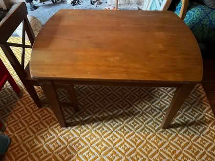 Photo of free Wooden children’s table and chairs (Weston) #1