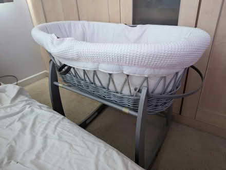Photo of free Grey moses basket (Ruislip HA4) #1