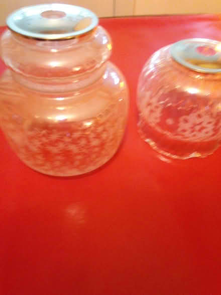 Photo of free Two vintage glass shades (Blacon CH1) #3