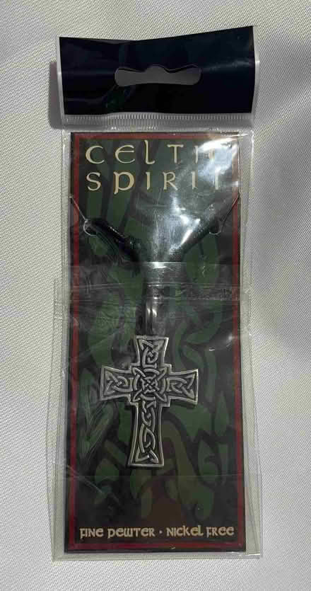 Photo of free Celtic Spirit Pewter Celtic Cross Necklace (Chorley PR6) #1