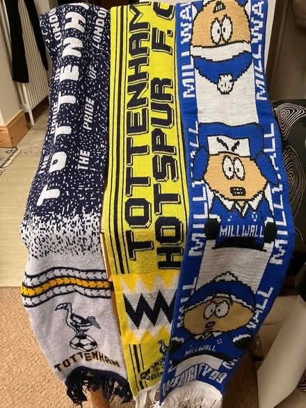 Photo of free Vintage football scarves (Plumstead Common SE18) #1