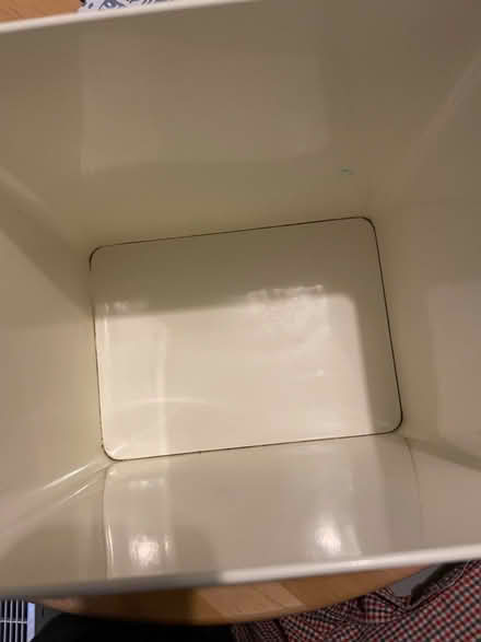 Photo of free Enamel bread bin (Hastings TN34) #2