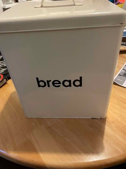 Photo of free Enamel bread bin (Hastings TN34) #1
