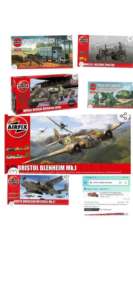 Photo of airfix and Revell model kits (Kirkstall LS5) #1