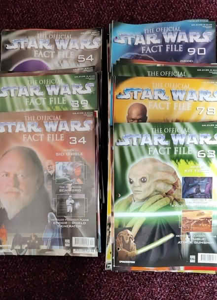 Photo of free Star Wars Fact Files - big collection (Exmouth EX8) #3