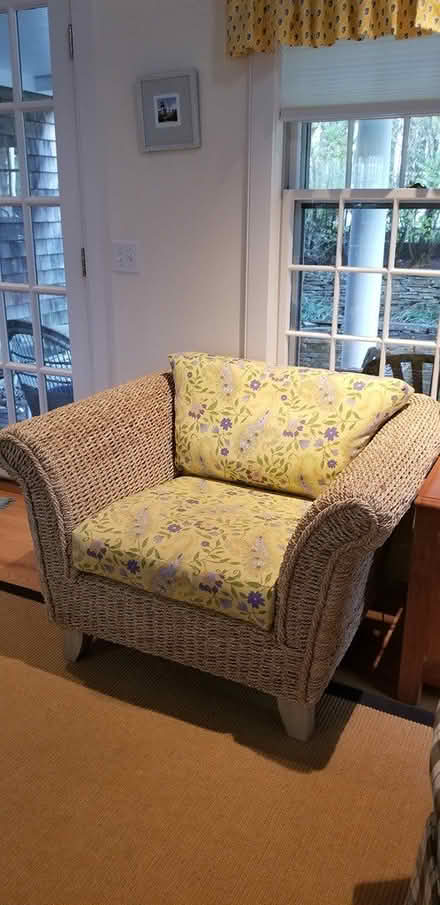 Photo of free big chair and ottoman (Nantucket - near town) #1