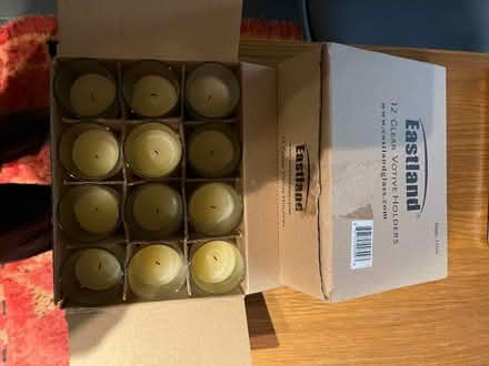 Photo of free Glass tealights (Wheathampstead AL4) #1