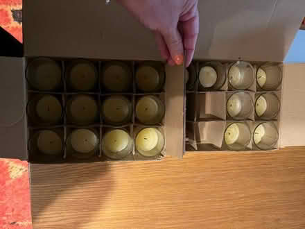 Photo of free Glass tealights (Wheathampstead AL4) #2