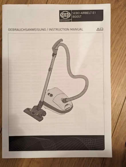 Photo of free Sebo cylinder vacuum cleaner (Bath & North East Somerset) #3