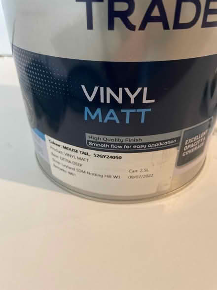 Photo of free Paint (Notting Hill W11) #2
