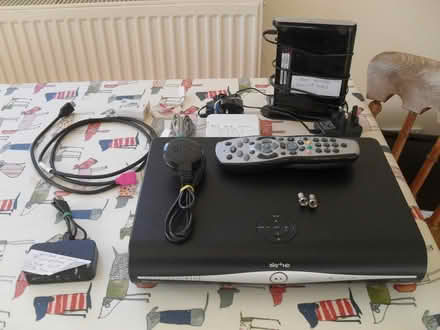 Photo of free Sky + HD Box, controller, leads etc (BA15 Centre Bradford on Avon) #1
