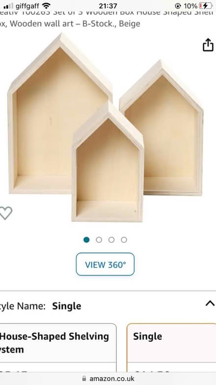 Photo of free Wall display house shelves (Newfield Green S14) #1