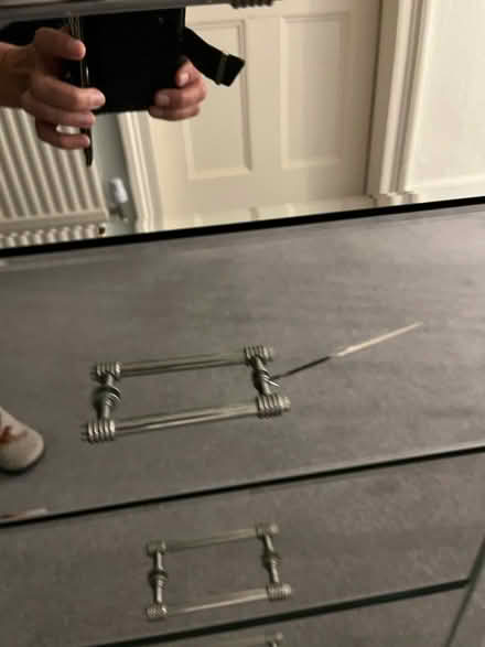 Photo of free Tall mirrored Laura Ashley dresser (Christchurch park area) #1