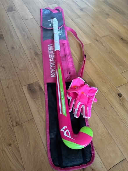 Photo of free Kids hockey stick with bag & gloves (Comely Bank EH4) #1