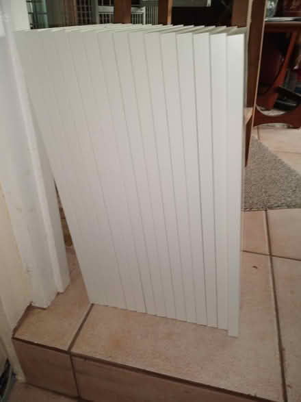 Photo of free 15 white shelves (Pilton EX4) #1