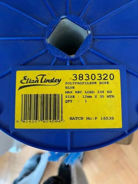 Photo of free Polypropylene Rope approx 20 metres (Buxton Central SK17) #2