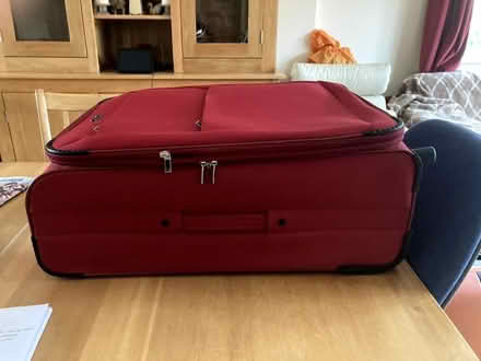 Photo of free Large red Suitcase (Great Linford MK14) #1