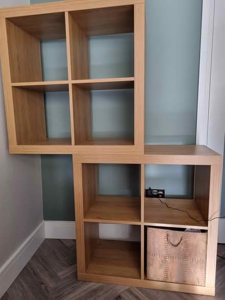 Photo of free IKEA oak effect cubes (Kilcoole) #1