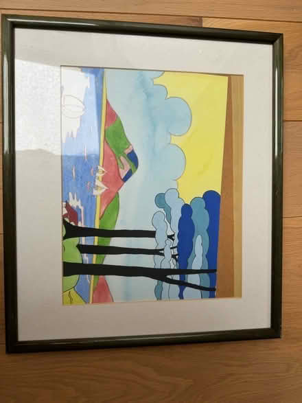 Photo of free Clarice Cliff picture framed (Southsea, Portsmouth PO4) #1