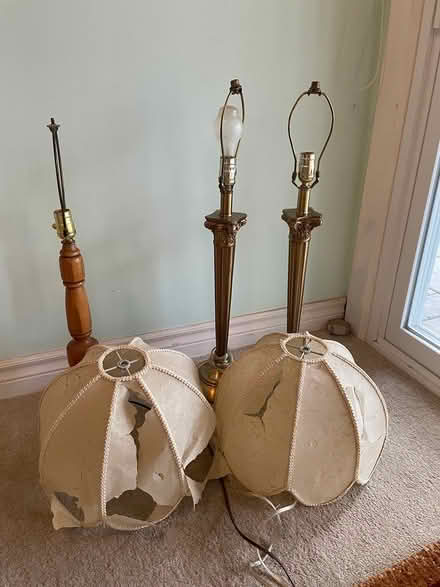 Photo of free Three lamps/shades (Kanata South) #1
