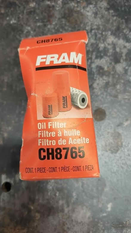 Photo of free Fram CH8765 oil filter (Westmont) #1