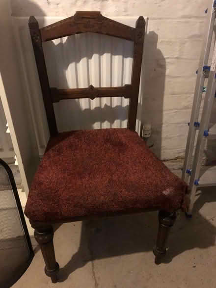 Photo of free Decorative chair for doing up (Heaton Mersey SK4) #1