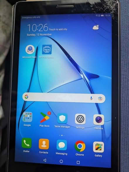 Photo of free Huawei Tablet. 8" Screen. With Case (Stiffkey NR23) #1