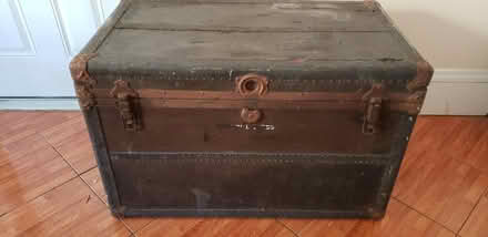 Photo of free antique trunk (Far Rockaway, Queens) #1