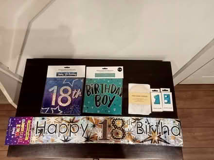 Photo of free Birthday paraphernalia (Shoreham Beach BN43) #1