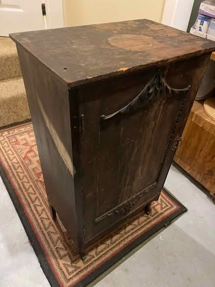 Photo of free Antique Wooden Cabinet (NE Seattle) #3