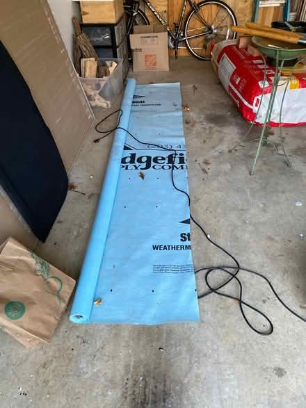 Photo of free House wrap (In the town of Ridgefield, Ct) #1