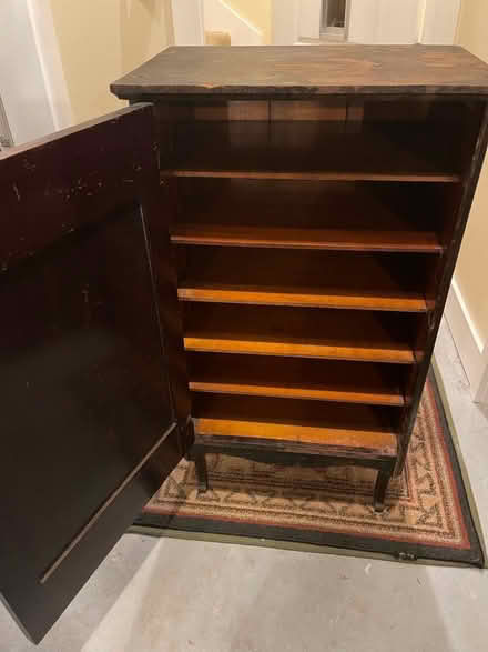 Photo of free Antique Wooden Cabinet (NE Seattle) #4