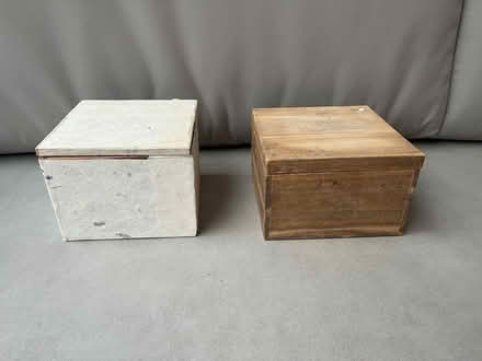 Photo of free Two small wooden boxes (Twickenham TW2) #2