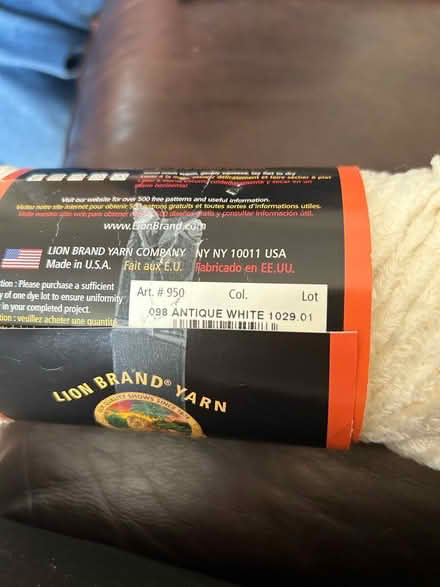 Photo of free Yarn - Chenille (Middletown, NJ) #4